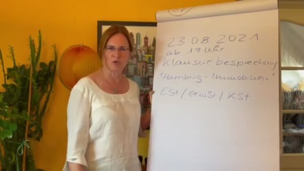 StB-Klausurbesprechung - "Hamburg Immobilien“ - ESt, KSt, GewSt